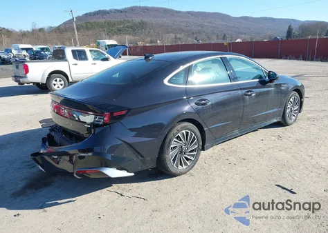 2024 Hyundai Sonata Hybrid Limited из США, поврежденный, VIN KMHL54JJXRA100509